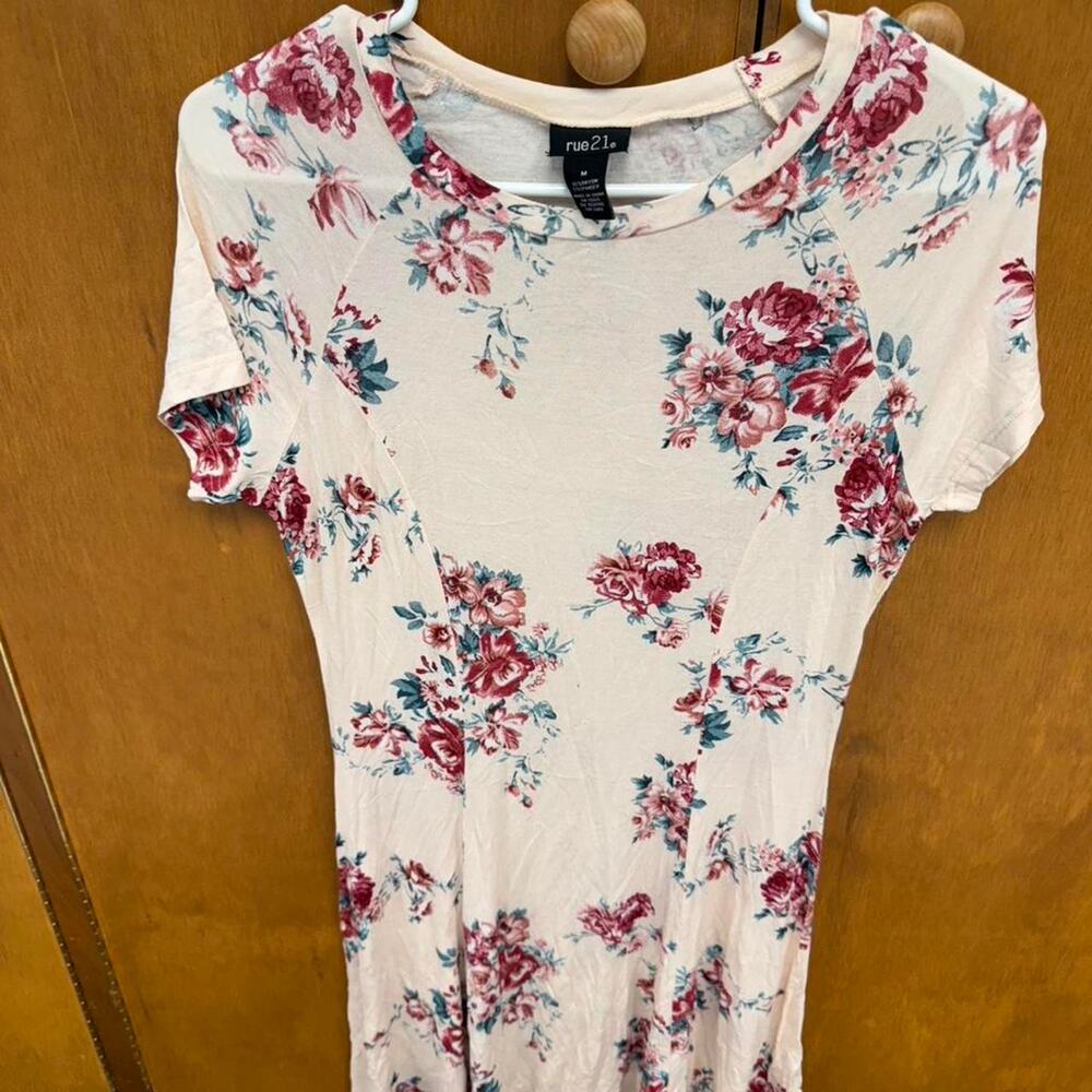 Rue21 floral babydoll dress size